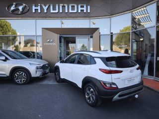 19100 : Hyundai Brive-la-Gaillarde - Garage Pouget - HYUNDAI Kona - Kona - Atlas White - Traction - Hybride : Essence/Electrique
