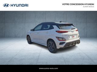 75010 : Hyundai Paris Nord - Goncourt Automobiles - HYUNDAI KONA N Line Executive - KONA - Blanc - Boîte manuelle - Essence sans plomb