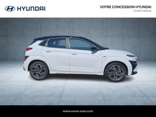 75010 : Hyundai Paris Nord - Goncourt Automobiles - HYUNDAI KONA N Line Executive - KONA - Blanc - Boîte manuelle - Essence sans plomb