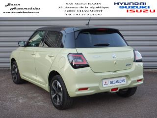 52000 : Hyundai Chaumont - Garage Michel Bazin - SUZUKI Swift - Swift - Cool Yellow Metallic/Toit Min Gray - Transmission intégrale - Essence/Micro-Hybride