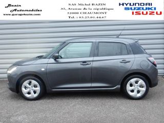 52000 : Hyundai Chaumont - Garage Michel Bazin - SUZUKI Swift - Swift - Mineral Gray Metal - Traction - Essence/Micro-Hybride