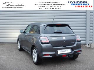 52000 : Hyundai Chaumont - Garage Michel Bazin - SUZUKI Swift - Swift - Mineral Gray Metal - Traction - Essence/Micro-Hybride