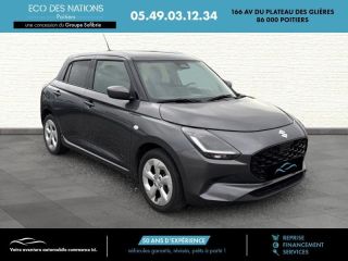 86000 : Hyundai Poitiers - Eco des Nations - SUZUKI Swift - Swift - Mineral Gray Metal - Traction - Essence/Micro-Hybride