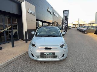 75010 : Hyundai Paris Nord - Goncourt Automobiles - FIAT 500e BERLINE MY22 SERIE 1 STEP 1 La Prima - 500 III - Bleu - Automate à fonct. Continu - Courant électrique