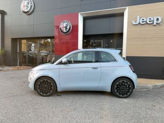 75010 : Hyundai Paris Nord - Goncourt Automobiles - FIAT 500e BERLINE MY22 SERIE 1 STEP 1 La Prima - 500 III - Bleu - Automate à fonct. Continu - Courant électrique