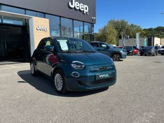 75010 : Hyundai Paris Nord - Goncourt Automobiles - FIAT 500e BERLINE MY22 SERIE 1 STEP 1 Action Plus - 500 III - Bleu - Automate à fonct. Continu - Courant électrique