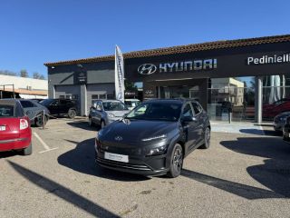 75010 : Hyundai Paris Nord - Goncourt Automobiles - HYUNDAI KONA ELECTRIC Intuitive - KONA ELECTRIQUE - Gris - Automate à fonct. Continu - Courant électrique
