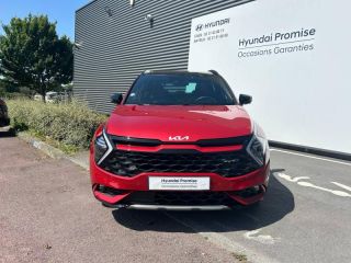 14112 : Hyundai Caen - Trajectoire Automobiles - KIA Sportage - Sportage - Rouge Rubis métallisé - Transmission intégrale - Hybride rechargeable : Essence/Electrique