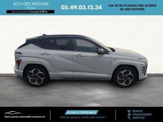 86000 : Hyundai Poitiers - Eco des Nations - HYUNDAI Kona - Kona - Ecotronic Gray prl mtl/Toit/rétros Black - Traction - Hybride : Essence/Electrique