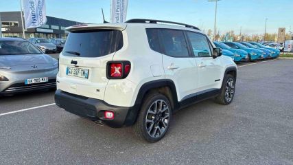 75010 : Hyundai Paris Nord - Goncourt Automobiles - JEEP RENEGADE S - RENEGADE - BLANC - Boîte automatique - Essence / Courant électrique
