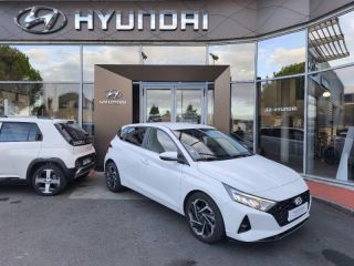 19100 : Hyundai Brive-la-Gaillarde - Garage Pouget - HYUNDAI i20 - i20 - Polar White - Traction - Essence/Micro-Hybride