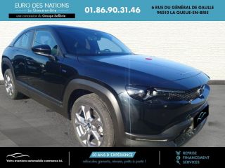 75010 : Hyundai Paris Nord - Goncourt Automobiles - MAZDA MX-30 2022 Exclusive-Line - MX-30 ELECTRIQUE - JET BLACK - Automate à fonct. Continu - Courant électrique