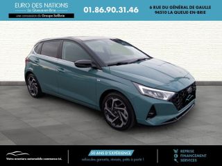 75010 : Hyundai Paris Nord - Goncourt Automobiles - HYUNDAI i20 Executive - i20 III - Vert - Automate sequentiel - Essence sans plomb