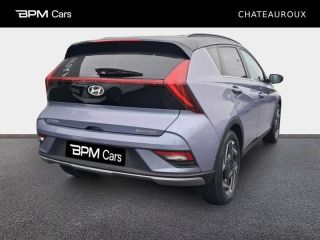 36000 : Hyundai Châteauroux - BPM Cars - HYUNDAI Bayon - Bayon - Meta Blue Métal/Toit+rétros Black - Traction - Essence