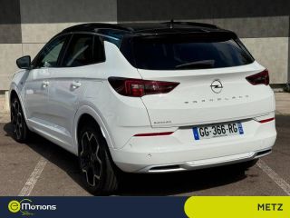 54520 : Hyundai Nancy - Théobald Automobiles - OPEL Grandland - Grandland - Blanc Jade brillant/Toit Noir - Traction - Hybride rechargeable : Essence/Electrique