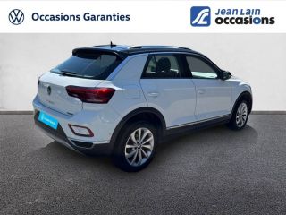 75010 : Hyundai Paris Nord - Goncourt Automobiles - VOLKSWAGEN T-ROC Style - T-ROC - BLANC PUR TOIT NOIR UNI - Automate sequentiel - Diesel