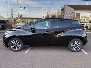 75010 : Hyundai Paris Nord - Goncourt Automobiles - NISSAN MICRA 2018 N-Connecta - MICRA V - Noir - Boîte manuelle - Diesel