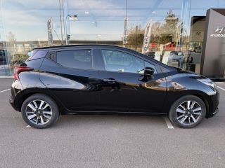 75010 : Hyundai Paris Nord - Goncourt Automobiles - NISSAN MICRA 2018 N-Connecta - MICRA V - Noir - Boîte manuelle - Diesel