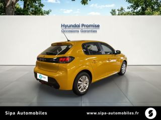 75010 : Hyundai Paris Nord - Goncourt Automobiles - PEUGEOT 208 Active - 208 II - Jaune - Boîte manuelle - Essence sans plomb