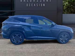 75010 : Hyundai Paris Nord - Goncourt Automobiles - HYUNDAI TUCSON N Line Executive - TUCSON IV - Blanc - Boîte automatique - Essence / Courant électrique