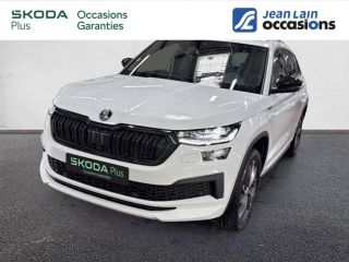 75010 : Hyundai Paris Nord - Goncourt Automobiles - SKODA KODIAQ Sportline - KODIAQ - BLANC LUNE - Automate sequentiel - Essence sans plomb
