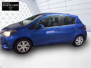 75010 : Hyundai Paris Nord - Goncourt Automobiles - TOYOTA YARIS MY19 France Connect - YARIS III - Bleu - Boîte manuelle - Essence sans plomb