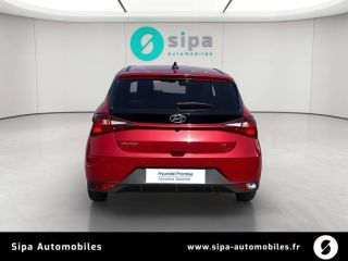 75010 : Hyundai Paris Nord - Goncourt Automobiles - HYUNDAI i20 Intuitive - i20 III - rouge - Automate sequentiel - Essence sans plomb