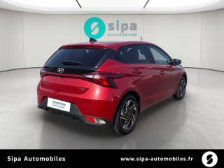 75010 : Hyundai Paris Nord - Goncourt Automobiles - HYUNDAI i20 Intuitive - i20 III - rouge - Automate sequentiel - Essence sans plomb