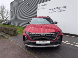 14112 : Hyundai Caen - Trajectoire Automobiles - HYUNDAI Tucson - Tucson - Sunset Red Métal - Transmission intégrale - Hybride rechargeable : Essence/Electrique
