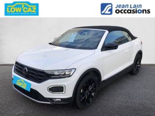 75010 : Hyundai Paris Nord - Goncourt Automobiles - VOLKSWAGEN T-ROC CABRIOLET Style - T-ROC - BLANC PUR / CAPOTE NOIRE  - Automate sequentiel - Essence sans plomb