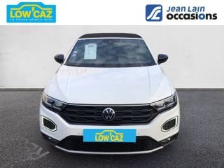 75010 : Hyundai Paris Nord - Goncourt Automobiles - VOLKSWAGEN T-ROC CABRIOLET Style - T-ROC - BLANC PUR / CAPOTE NOIRE  - Automate sequentiel - Essence sans plomb
