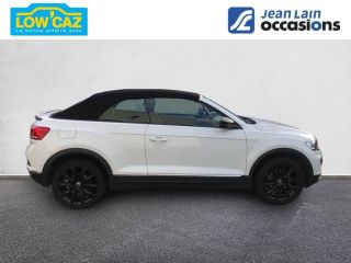 75010 : Hyundai Paris Nord - Goncourt Automobiles - VOLKSWAGEN T-ROC CABRIOLET Style - T-ROC - BLANC PUR / CAPOTE NOIRE  - Automate sequentiel - Essence sans plomb