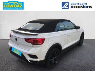 75010 : Hyundai Paris Nord - Goncourt Automobiles - VOLKSWAGEN T-ROC CABRIOLET Style - T-ROC - BLANC PUR / CAPOTE NOIRE  - Automate sequentiel - Essence sans plomb