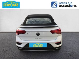 75010 : Hyundai Paris Nord - Goncourt Automobiles - VOLKSWAGEN T-ROC CABRIOLET Style - T-ROC - BLANC PUR / CAPOTE NOIRE  - Automate sequentiel - Essence sans plomb