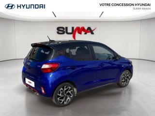 75010 : Hyundai Paris Nord - Goncourt Automobiles - HYUNDAI i10 N Line - i10 III - Bleu - Boîte manuelle - Essence sans plomb
