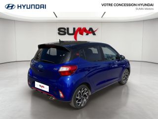 75010 : Hyundai Paris Nord - Goncourt Automobiles - HYUNDAI i10 N Line - i10 III - Bleu - Boîte manuelle - Essence sans plomb