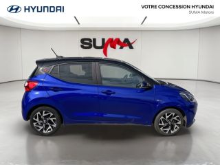 75010 : Hyundai Paris Nord - Goncourt Automobiles - HYUNDAI i10 N Line - i10 III - Bleu - Boîte manuelle - Essence sans plomb