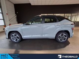 54520 : Hyundai Nancy - Théobald Automobiles - HYUNDAI Kona - Kona - Cyber Gray métallisé/Toit/rétros Black - Traction - Hybride : Essence/Electrique