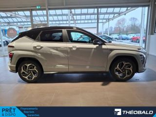 54520 : Hyundai Nancy - Théobald Automobiles - HYUNDAI Kona - Kona - Cyber Gray métallisé/Toit/rétros Black - Traction - Hybride : Essence/Electrique