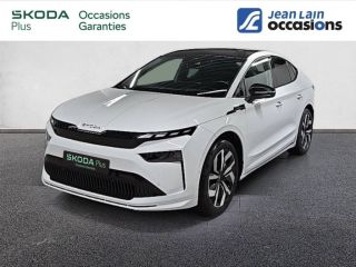 75010 : Hyundai Paris Nord - Goncourt Automobiles - SKODA ENYAQ COUPE Sportline - ENYAQ - BLANC LUNE - Automate à fonct. Continu - Courant électrique