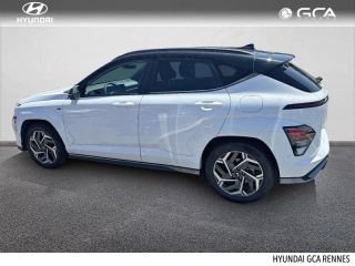 35510 : Hyundai Rennes - GCA - HYUNDAI Kona - Kona - Atlas White/Toit/rétros Black - Traction - Hybride : Essence/Electrique