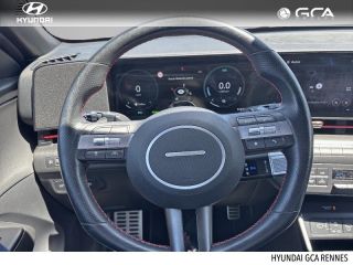 35510 : Hyundai Rennes - GCA - HYUNDAI Kona - Kona - Atlas White/Toit/rétros Black - Traction - Hybride : Essence/Electrique