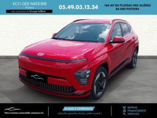 86000 : Hyundai Poitiers - Eco des Nations - HYUNDAI Kona - Kona - Rouge - Traction - Electrique
