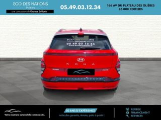 86000 : Hyundai Poitiers - Eco des Nations - HYUNDAI Kona - Kona - Rouge - Traction - Electrique