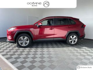 49070 : Hyundai Angers - Oceane Automobiles - TOYOTA RAV4 HYBRIDE MY20 Dynamic - RAV4 V - Rouge - Automate à fonct. Continu - Essence / Courant électrique