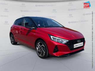 67800 : Hyundai Strasbourg - HESS Automobile - HYUNDAI i20 - i20 - Dragon Red Métal/Toit/rétro Black - Traction - Essence/Micro-Hybride