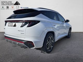 75010 : Hyundai Paris Nord - Goncourt Automobiles - HYUNDAI TUCSON N Line Executive - TUCSON IV - Blanc - Boîte automatique - Essence / Courant électrique