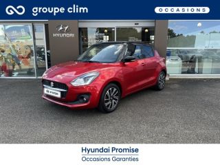 40280 : Hyundai - Groupe Clim - Mont de Marsan - SUZUKI Swift - Swift - So'Color Burning Red Pearl/Black métal - Traction - Essence/Micro-Hybride