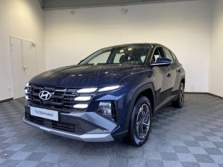 75010 : Hyundai Paris Nord - Goncourt Automobiles - HYUNDAI TUCSON Initia - TUCSON IV - Bleu - Boîte automatique - Essence / Courant électrique