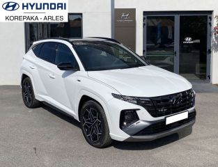 13200 : HYUNDAI Arles - Lexa Automobile - HYUNDAI TUCSON N Line Executive - TUCSON IV - Blanc - Boîte automatique - Essence / Courant électrique
